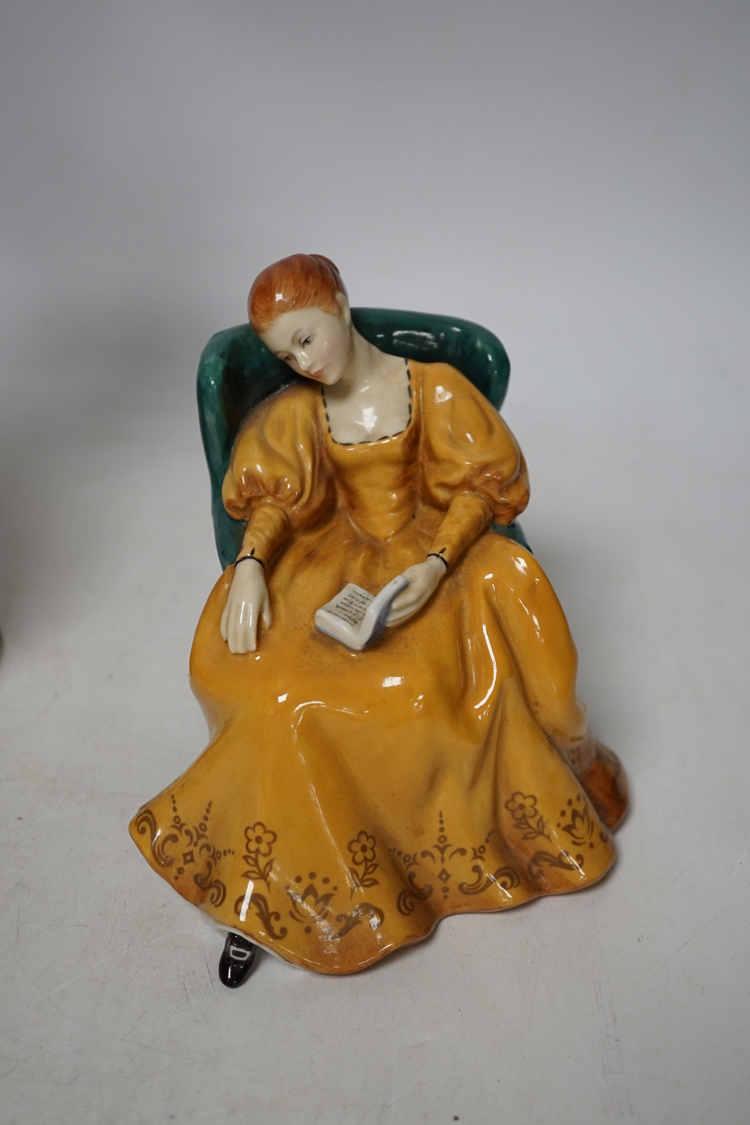 Ten Doulton porcelain figurines